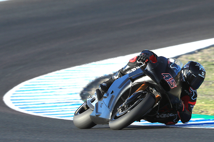 Scott Redding auf der Aprilia in Jerez