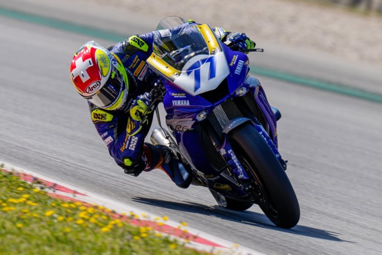 Dominique Aegerter auf der Ten Kate Yamaha