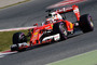 Kimi Räikkönen beim Wintertest in Barcelona mit den ultraweichen Pirelli