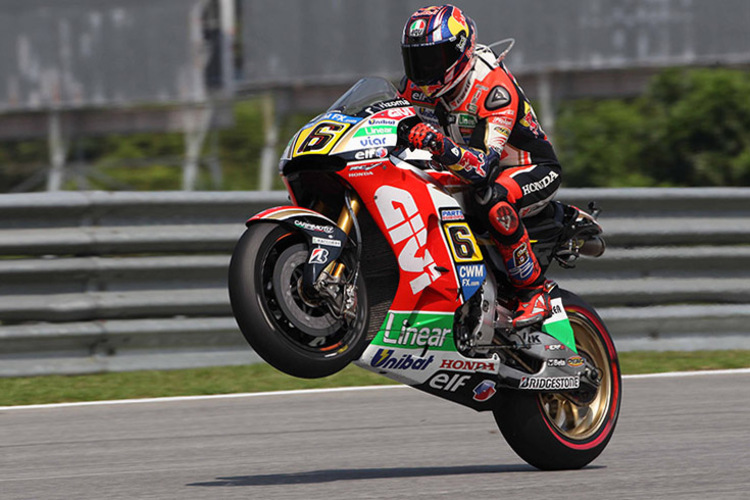 Stefan Bradl auf der LCR-Honda in Sepang