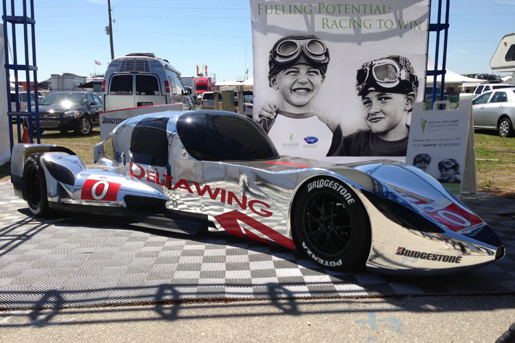 Die Rennpremiere des Deltawing-Coupé steht noch aus