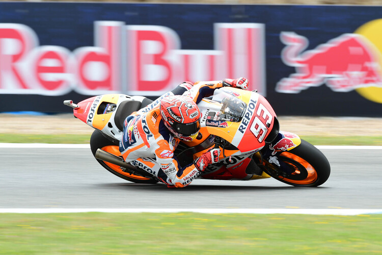 Weltmeister Marc Márquez in Jerez