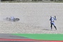Alex Marquez verunfallte in Führung liegend in Kurve 10 des Circuit de Catalunya