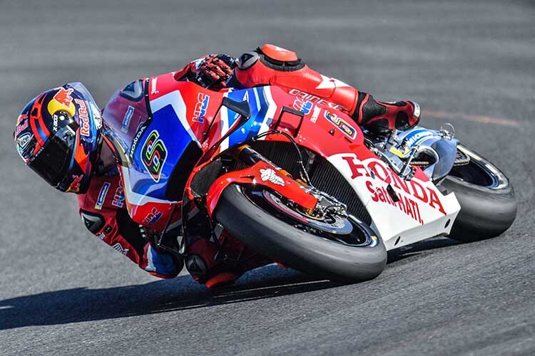 Stefan Bradl im FP2 in Jerez