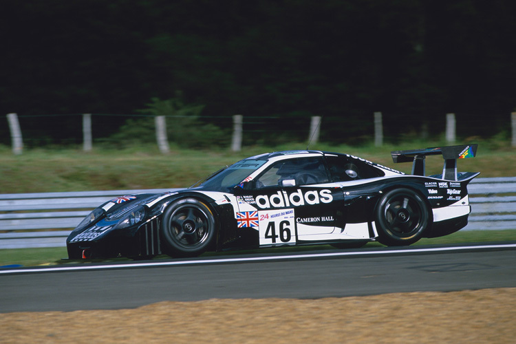 Der glücklose Lister Storm GTL in Le Mans 1997