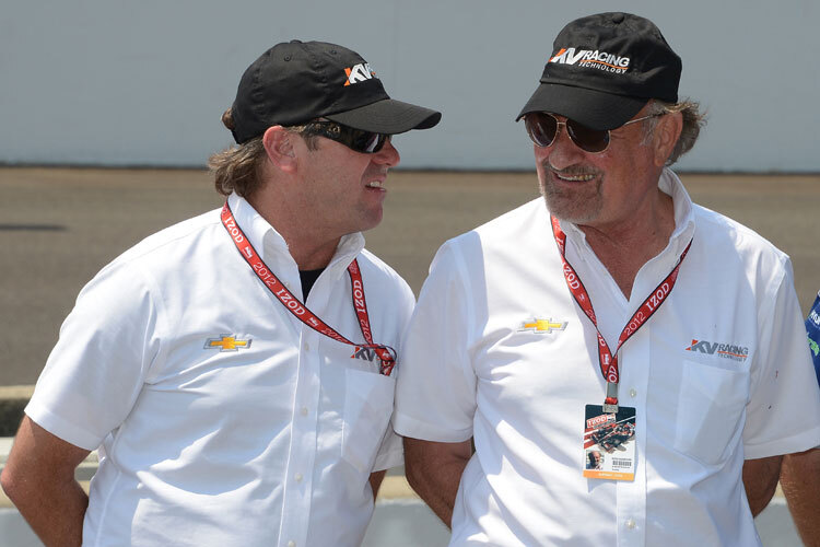 Kevin Kalkhoven und Jimmy Vasser