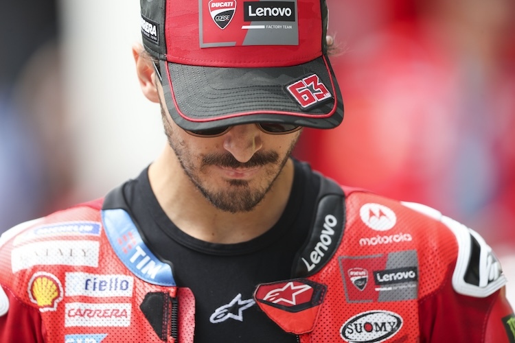 Francesco Bagnaia befindet sich in einem Tief