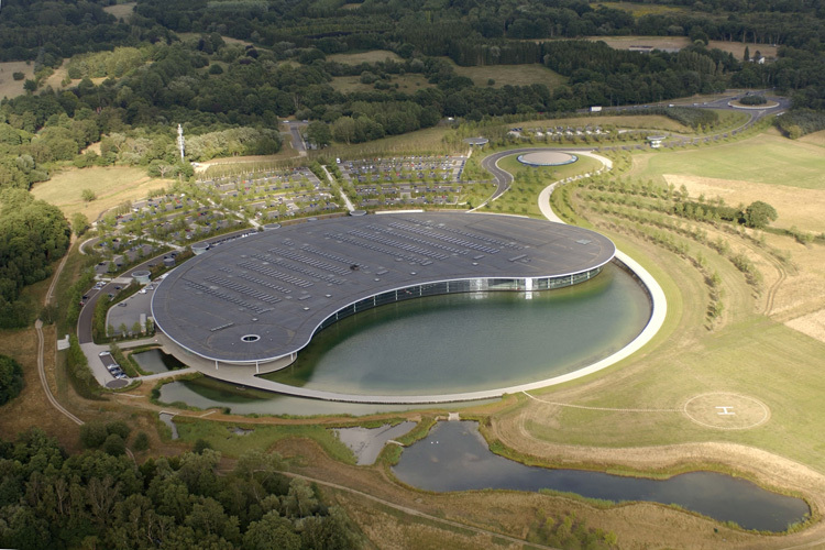 Das McLaren-Werk in Woking