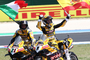 Michael Rinaldi (li.) und Alvaro Bautista feierten sich und Ducati