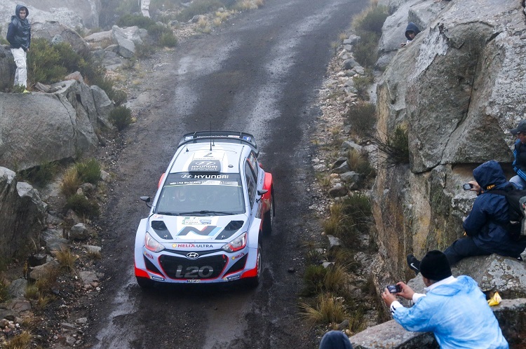 Thierry Neuville in Argentinien