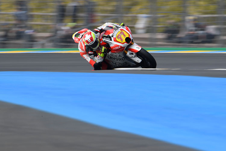 Domi Aegerter in Le Mans