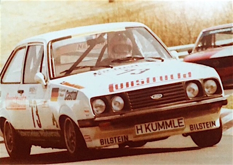 Herbert Kummle im Escort RS 200 bei einem VLN-Lauf 1986 am Nürburgring