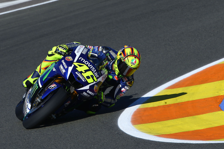 Valentino Rossi in Valencia