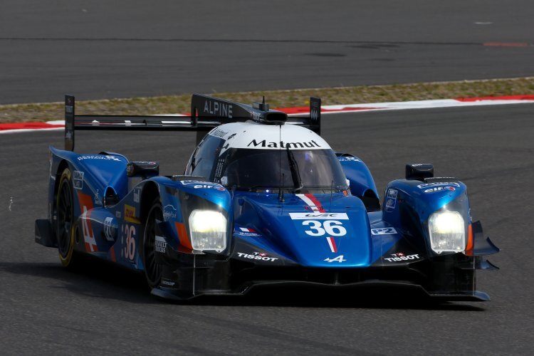 Der Alpine A460 genannte Oreca 05 des Teams Signatech Alpine