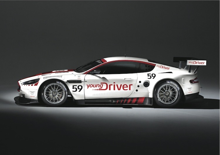 Der Aston Martin DBR9 von Young Driver AMR