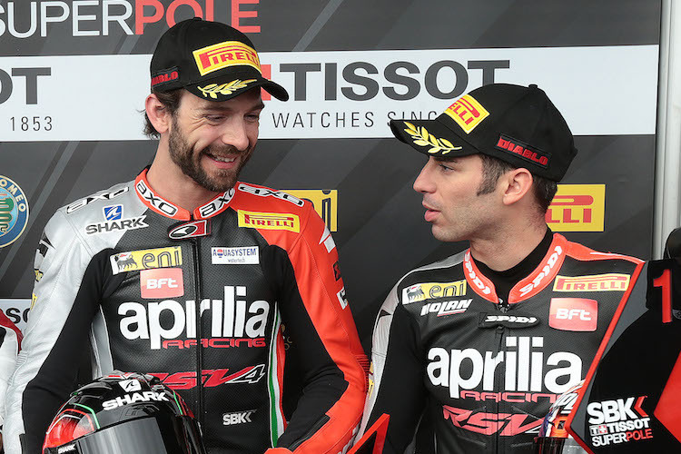 Dufte Kumpels waren Sylvain Guintoli und Marco Melandri nie und werden es wohl auch nicht mehr werden