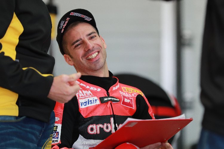 Marco Melandri sieht nach dem Test in Brünn Licht am Ende des Tunnels