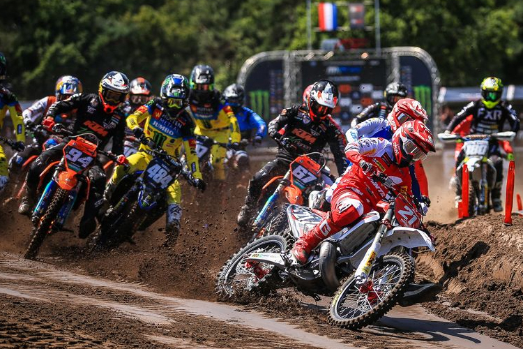 Nicholas Lapucci (#21) führt die WMX 250 weiterhin an