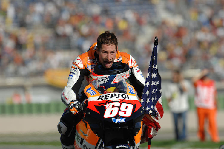 Nicky Hayden 2006 als Weltmeister der MotoGP