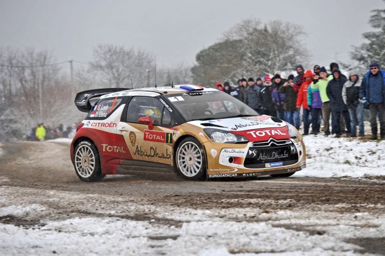 Sébastien Loeb blieb auch am zwieten Tag vorne