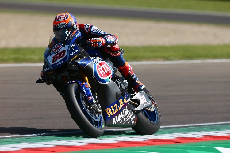 Michael van der Mark auf der Yamaha R1 in Imola