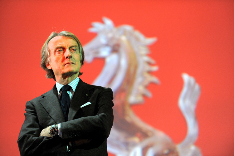 Ferrari-Präsident Luca di Montezemolo sorgte mit seinen Worten wieder einmal für ein Rauschen im Formel-1-Blätterwald