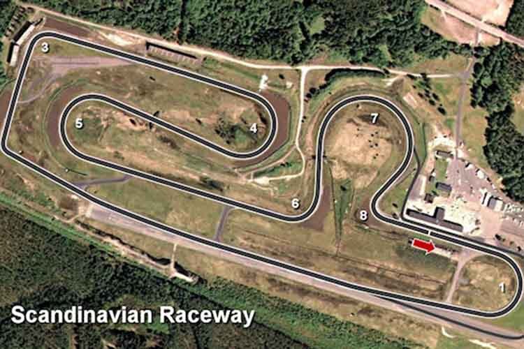 Der «Scandinavian Raceway» in Anderstorp