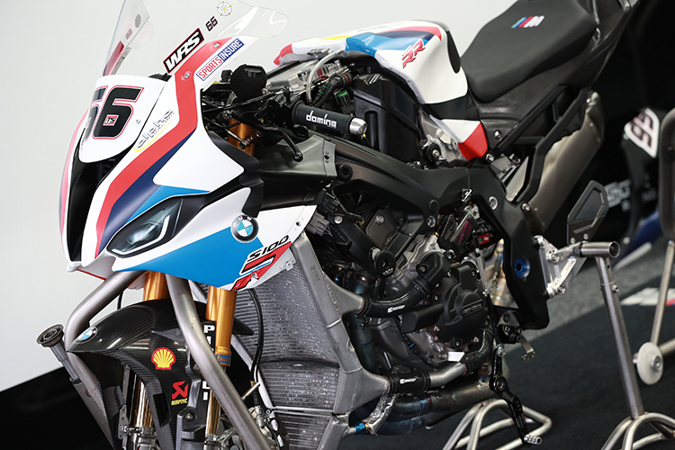 Die BMW S1000RR von Tom Sykes