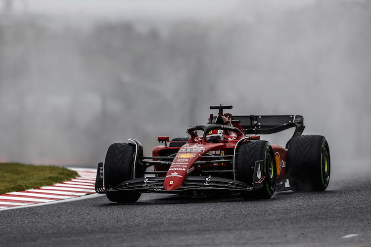 Charles Leclerc im Ferrari