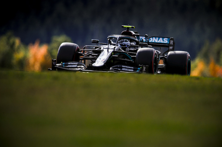 Valtteri Bottas sicherte sich die Pole-Position auf dem Nürburgring