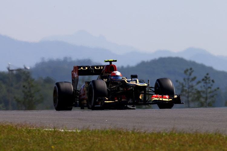 Romain Grosjean: «Wenn man auf einer schnellen Runde einen Fehler macht, dann denkt man halt schnell mal, dass der Vordermann Schuld war»