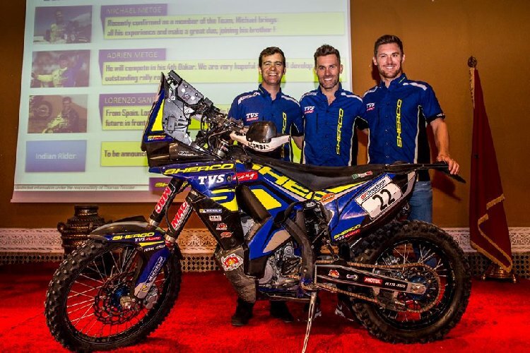 Nur drei von vier geplanten Piloten waren bei der Teampräsentation für die Dakar 2019 anwesend