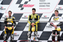 Tom Lüthi, Sieger Maverick Viñales und WM-Leader Tito Rabat