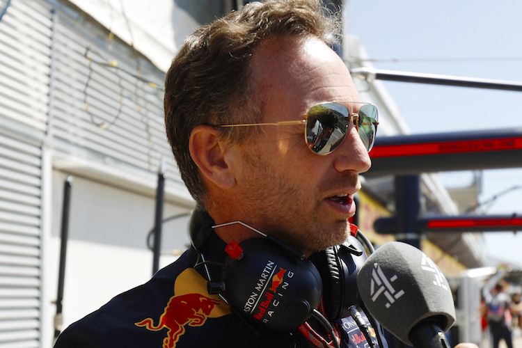 Red Bull Racing-Teamchef Christian Horner