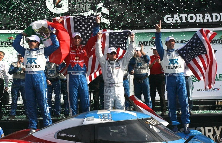 Letzte Ganassi-Sieger 2011: Rojas, Rahal, Hand und Pruett