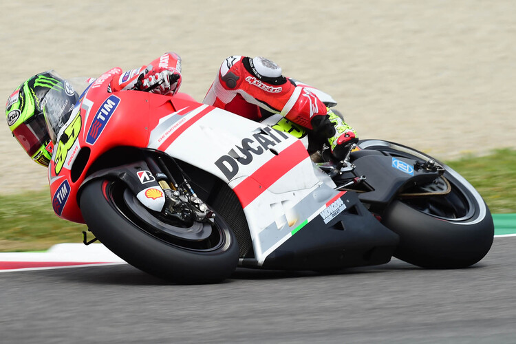 Cal Crutchlow auf der Ducati GP14