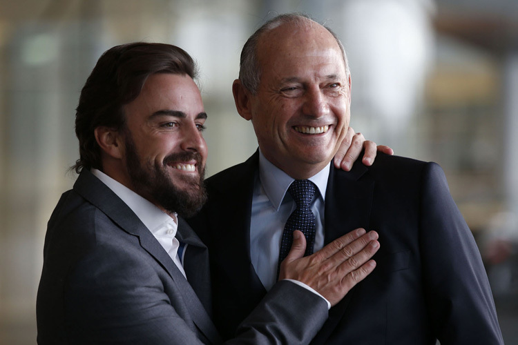 Fernando Alonso und Ron Dennis