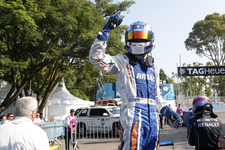 Sieg in der Formel E: Antonio Felix da Costa
