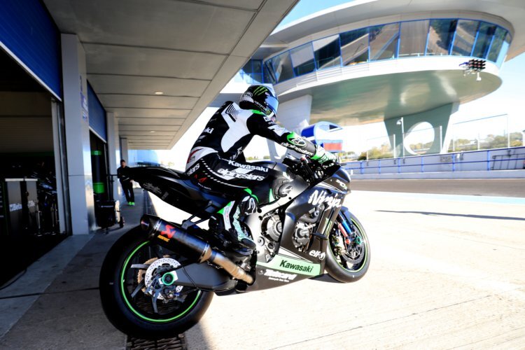 Jonathan Rea wird am Freitag auch wieder testen 