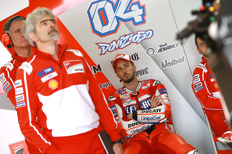 Gigi Dall'Igna und Andrea Dovizioso