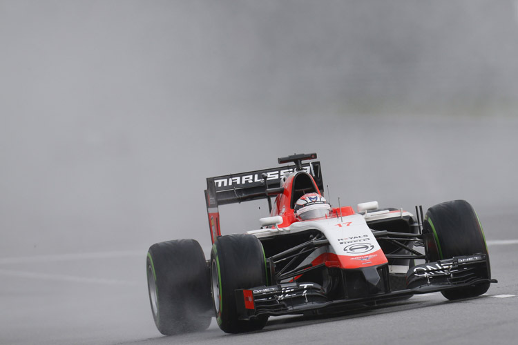 Jules Bianchi führt die Schlusslichter der Formel 1 an
