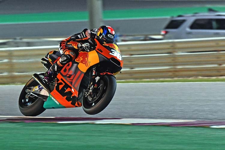 Bradley Smith auf der KTM RC16