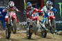 Start frei: Will Hahn (23), Justin Barcia (51) und Trey Canard (41)