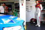 Edoardo Mortara und der Blick auf seinen Audi