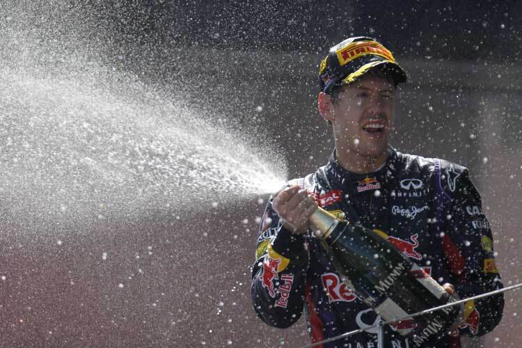 Sebastian Vettel hat noch einen weiten Weg bis zum vierten Titel