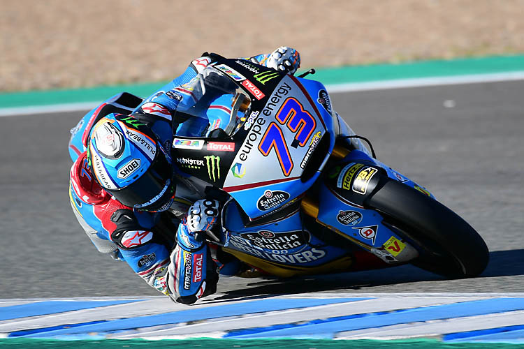 Alex Márquez in Jerez