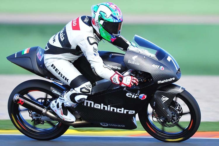 Efren Vazquez auf der Mahindra