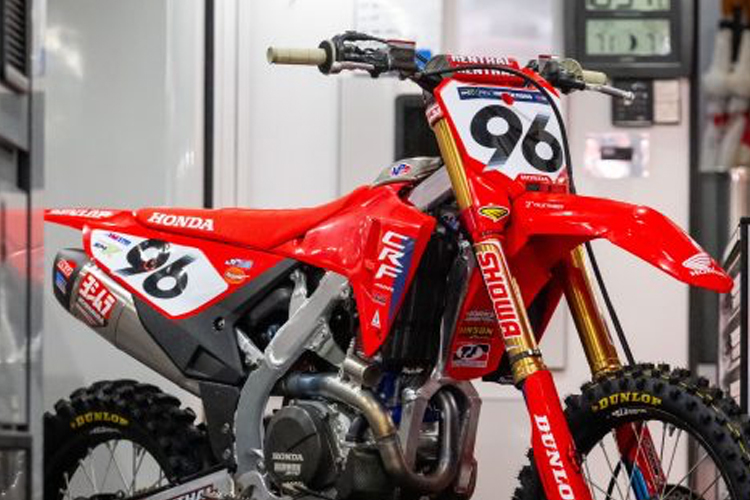 Die 2025er Honda CRF450R