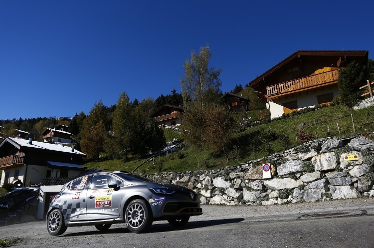 Laurent Reuche bei der Rallye du Valais 2014