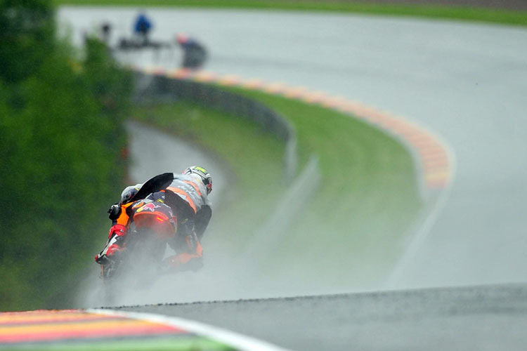 Cortese lässt sich durch Regen nicht abschrecken